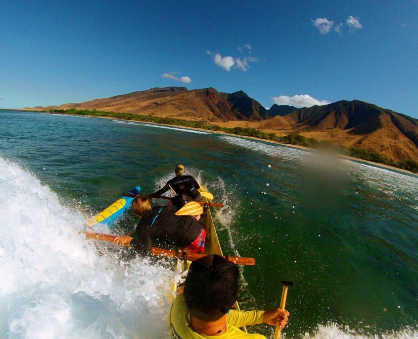 Ukumehame Canoe Surfing with Maui Surf Lessons
