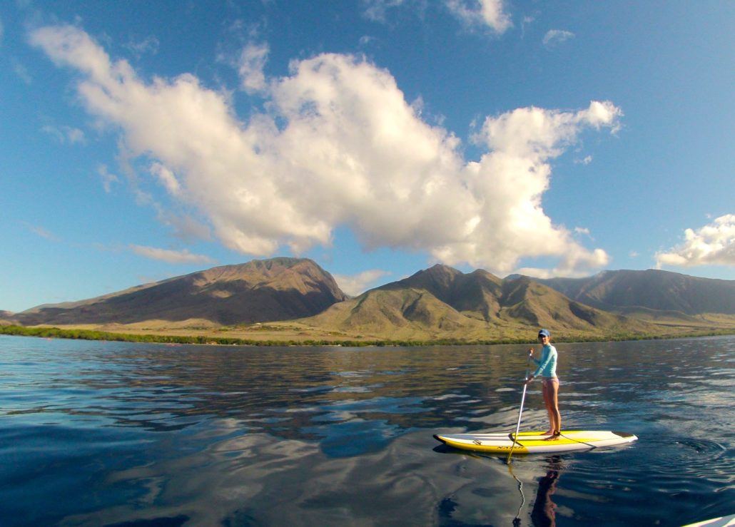 Paddle Boarding in Lahaina