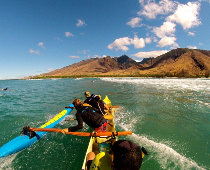 Canoe Surfing Lessons | Maui Surf Lessons | Hawaii